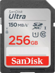 SANDISK ULTRA 256GB SDXC MEMORY CARD 150MB/S