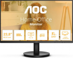 LCD Monitor|AOC|24"|Panel VA|1920x1080|16:9|100 Hz|Matte|1 ms|Speakers|Tilt|Colour Black|24B3HMA2