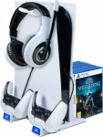 Bigben Interactive BigBen BIG BEN PS5/PS5 Slim Console stand with charger do DualSense