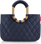 Reisenthel loopshopper M frame rhombus midnight gold