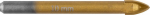 Graphite universal drill TiN, 10 mm