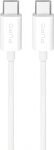 Kabel USB Puro USB-C - USB-C 3 m White (8018417498794)