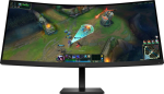 HP Omen 34c G2, Gaming monitor 86.4 cm (34 Zoll), schwarz, WQHD, VA, Curved, HDMI, DP, 180Hz Panel (AV4C1E9#ABB)