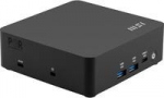 MSI Cubi NUC AI 1UMG 019BEU - Barebone - Mini-PC - 1 x Core Ultra 5 125H / 1.2 GHz - RAM 0 GB - Intel Arc Graphics - Wi-Fi 6E, 1GbE, 2.5GbE, Bluetooth 5.3 - WLAN: Bluetooth 5.3, 802.11a/b/g/n/ac/ax (Wi-Fi 6E)
