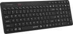 A4Tech Fstyler FBK27CAS Black 2.4GHz+BT (Silent) - Wireless Keyboard | low key stroke | ultra silent | 12 multimedia keys | Communication: Bluetooth / 2.4 GHz