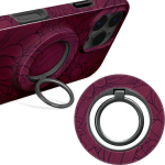 MIO Berry Blooms Magsafe Case Compatible Ring Holder, purple