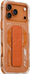 Skinarma Helio Case do iPhone 17 Pro Max Magnetic Charging + Grip Stand orange