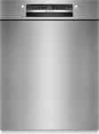 BOS Bosch SMU2HVS06E Serie 2 undercounter dishwasher, 60 cm, brushed steel