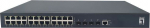 LevelOne PoE+Switch 24xGE PoE/4x10GSFP+ 440W 19" Managed L3
