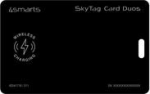 4smarts Location finder SkyTag Card Duos ReCharge black