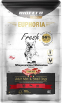 BIOFEED EUPHORIA Fresh Adult Pork with beef XS/S - dry dog food - 50g