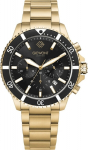 Giewont Chronograph Sapphire Men&rsquo;s Watch / Gold/black