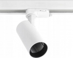 GTV Track light fixture LIMA, GU10, max.20W, AC220-240V, 50/60Hz, IP20, IK08, Round, white