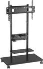 Equip Floor Stand Holder 50"-90"/1TFT 60kg Mobil+black filing