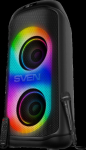 Speaker SVEN PS-1050, black (200W, TWS, Bluetooth, FM, USB, microSD, LED-display, 7200mAh)