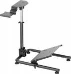 White Shark CONQUEROR-2 Foldable Racing Steering Wheel Stand With Gear Shifter Mount