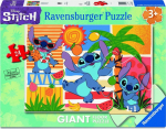 Ravensburger Disney Puzzle: Stitch on Vacation - Giant Floor Puzzle (24pcs) (12004213)