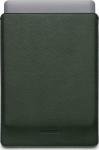 Woolnut Leather Sleeve - protective pocket 15" MacBook Air, vihre&auml;