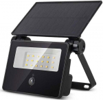 Entac LED-Floodlight battery and solar function 400lm PIR-Sensor