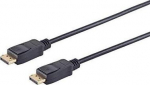 S CONN maximum connectivity S-Conn Displayport Stecker 20p / Displayport Stecker 20p verg. 5 Meter L&auml;nge