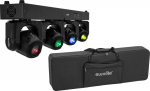 Eurolite LED TMH Bar S120 Moving Head Spots Set with pocket 4x 30W COB