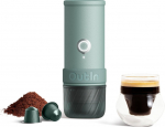OutIn Mino OTEM-MO-01-AA-CG Portable Canyon Green - Type: tourist | Pressure [bar]: 22 | Type of coffee: sticks/ground | Color: zielony