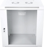 DIGITUS DN-W19 12U/450 DIGITUS Wallmount cabinet 12U, 600x450mm, grey RAL 7035