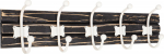 Wall hanger CELSO 64x12.5xH17cm, black