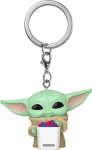 Funko Pocket Pop! Star Wars: Grogu Bobble-Head Vinyl Figure Keychain