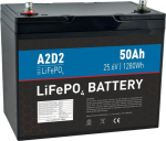 AVACOM A2D2 BATERIE LIFEPO4 25.6V 50AH M8
