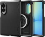 &Uuml;mbris Slim Armor Pro (MagFit), Samsung Galaxy Fold8, must, Qi2/MagSafe toega, Spigen
