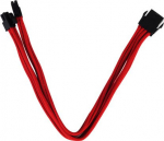 SilverStone 8-Pin-EPS auf 4+4-Pin-ATX/EPS - 300mm rot