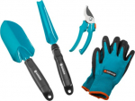 Gardena 8965-30 - 4 St&uuml;ck(e) - Schwarz - T&uuml;rkis - Trowel - Weeding trowel