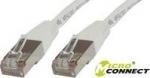 MicroConnect F/UTP CAT5e 0.5m White PVC, Outer Shield : Foil screening