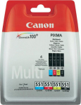 CANON CLI-551 Ink Cartridge C/M/Y/BK MultiPack blister
