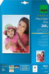 Sigel InkJet Ultra Photo Paper IP677 - Glittering - Glossy white - A4 (210 x 297 mm)