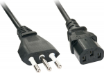 Lindy Power Cable Black 2 M Cei, 23-16 C13 Coupler