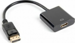 Adapter AV Lanberg DisplayPort - HDMI czarny (AD-0009-BK)