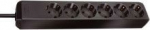 Brennenstuhl power strip ECO-Line 6x 1.5m schwarz