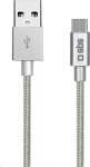 Kaabel SBS USB A - USB C, 1.5m hall