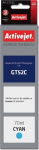 Activejet AH-GT52C Ink Bottle (Replaces HP GT52C M0H54AE; Supreme; 70 ml; 8000 pages, cyan)