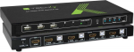 Intellinet Techly Switch KVM 4/1 HDMI - HDMI 4K2K + USB