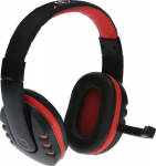 Rebeltec Stereo headphones PC Rohan, z Microphone, 2x mini jack 3.5mm (in/out)
