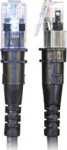 PatchSee TP-6A-U/16 - 4.9 m - Cat6a - U/UTP (UTP) - RJ-45 - RJ-45 - Schwarz