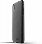 Kaitse&uuml;mbris Apple iPhone Xs Max, naturaalsest nahast, must, Mujjo