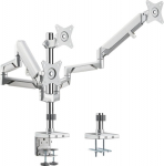 LOGILINK BP0090 Triple Monitor mount 17-27inch aluminum gas spring