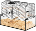 Zolux Neo Panas black cage small with a glass cuvette
