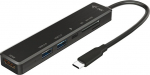 i-tec USB-C Travel Easy Docking Station 4K HDMI Czytnik kart + Power Delivery 60W - i-tec docking station USB-C Travel Easy Dock 4K HDMI + Power Delivery 60W