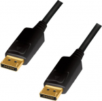 LogiLink DisplayPort 1.2 M/M 3.0m czarny - kabel LogiLink DisplayPort v1.2 3.0m M/M 4K/60Hz