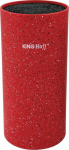 KingHoff Red marble coated knife stand (KH-1093)
